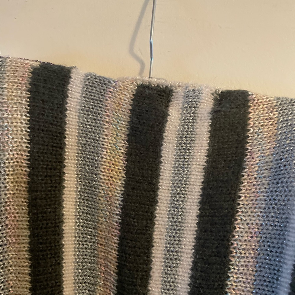 Vintage 80’s Ginenne Mixed Fabric Patchwork Pink … - image 14